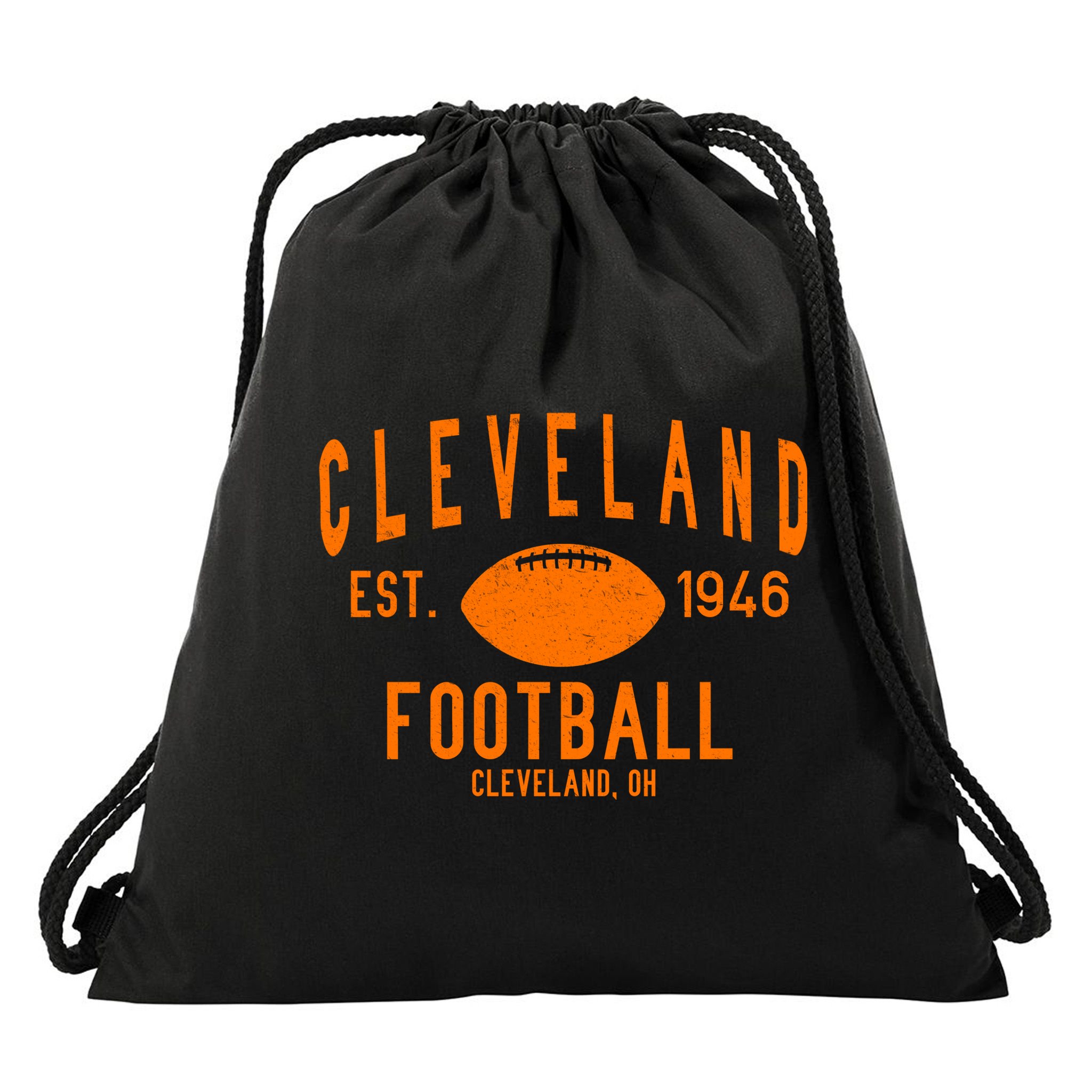 Cleveland OH Football Est. 1946 Drawstring Bag