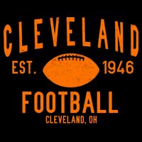 Cleveland OH Football Est. 1946 Drawstring Bag