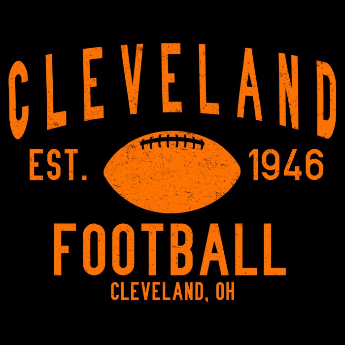 Cleveland OH Football Est. 1946 Drawstring Bag