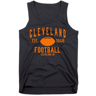 Cleveland OH Football Est. 1946 Tank Top