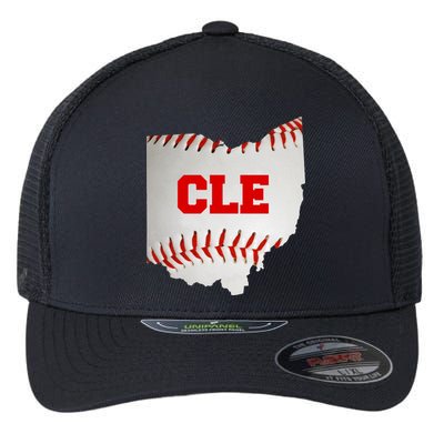 Cleveland, Ohio Baseball CLE Logo Flexfit Unipanel Trucker Cap