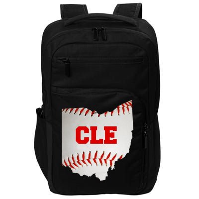 Cleveland, Ohio Baseball CLE Logo Impact Tech Backpack