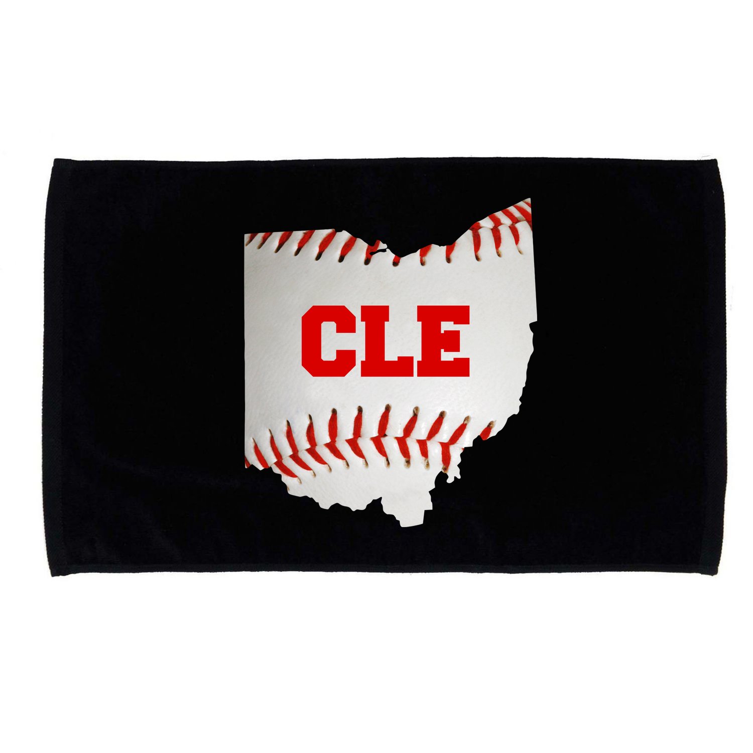 Cleveland, Ohio Baseball CLE Logo Microfiber Hand Towel