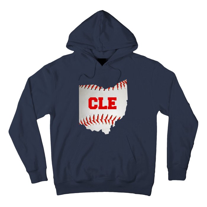 Cleveland, Ohio Baseball CLE Logo Hoodie