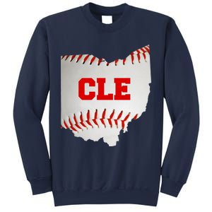 Cleveland, Ohio Baseball CLE Logo Sweatshirt