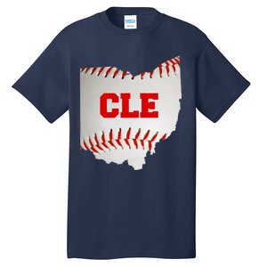 Cleveland, Ohio Baseball CLE Logo Tall T-Shirt