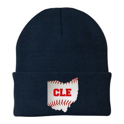 Cleveland, Ohio Baseball CLE Logo Knit Cap Winter Beanie