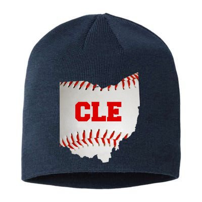 Cleveland, Ohio Baseball CLE Logo Sustainable Beanie