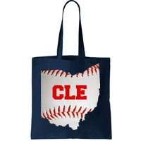 Cleveland, Ohio Baseball CLE Logo Tote Bag