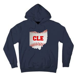 Cleveland, Ohio Baseball CLE Logo Tall Hoodie