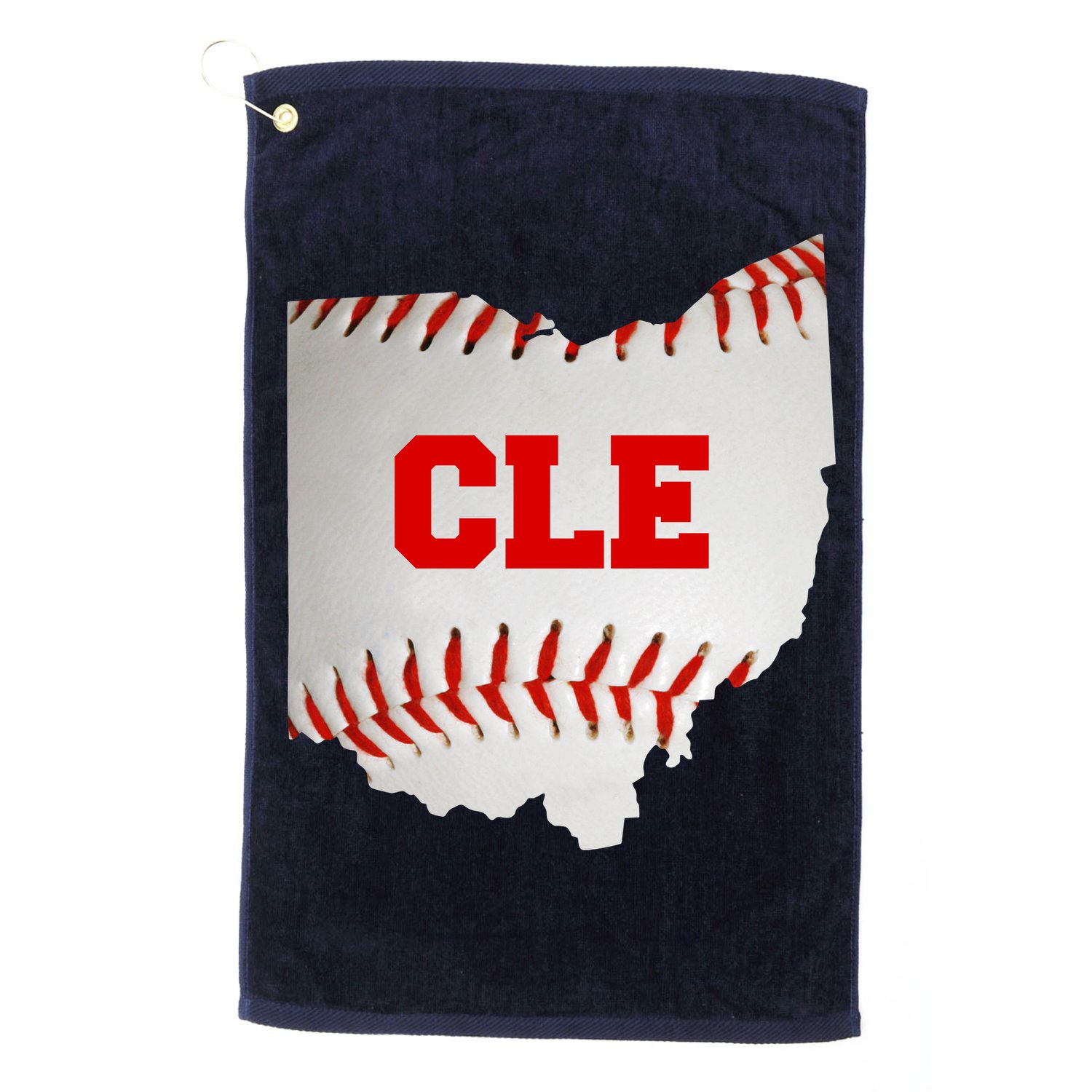 Cleveland, Ohio Baseball CLE Logo Golf Towel