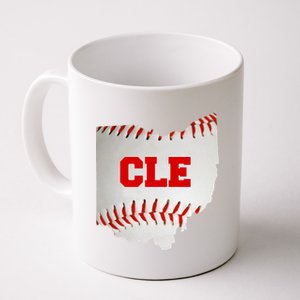 Cleveland, Ohio Baseball CLE Logo Coffee Mug