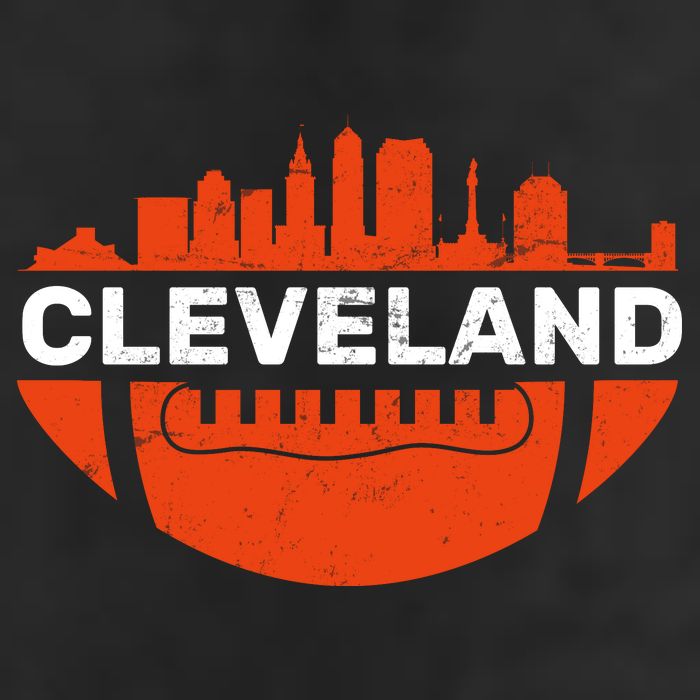 Cleveland Ohio Football City Logo Hat