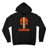 Cleveland Skull Football Hoodie