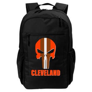 Cleveland Skull Football Daily Commute Backpack