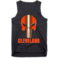 Cleveland Skull Football Tank Top