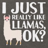 Cool Llama For Women Alpaca Lover Peruvian Spirit Animal Cotton Canvas Backpack