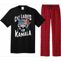 Cat Ladies For Kamala 2024 President Kamalaharris Pajama Set