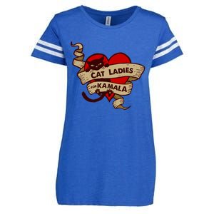 Cat Ladies For Kamala Gift Enza Ladies Jersey Football T-Shirt