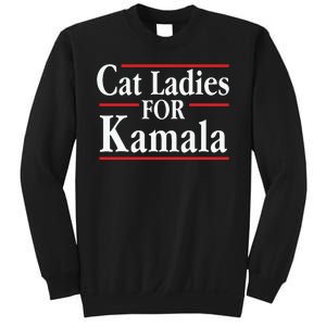 Cat Ladies For Kamala Childless Cat Lady Sweatshirt