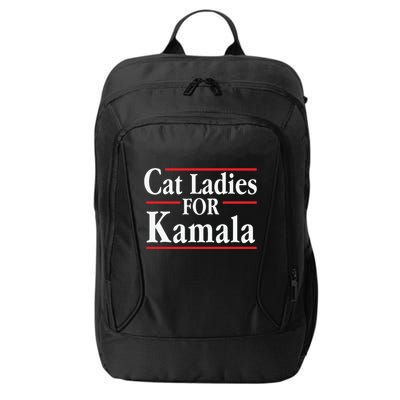 Cat Ladies For Kamala Childless Cat Lady City Backpack