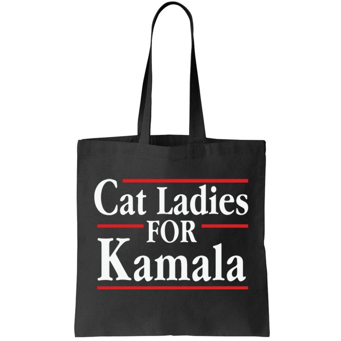 Cat Ladies For Kamala Childless Cat Lady Tote Bag