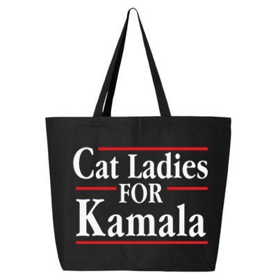 Cat Ladies For Kamala Childless Cat Lady 25L Jumbo Tote