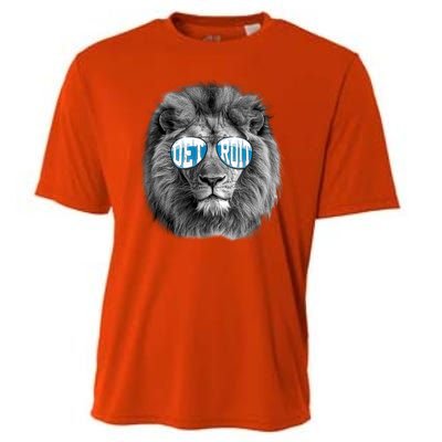 Cool Lions Football Sports Fan Cooling Performance Crew T-Shirt