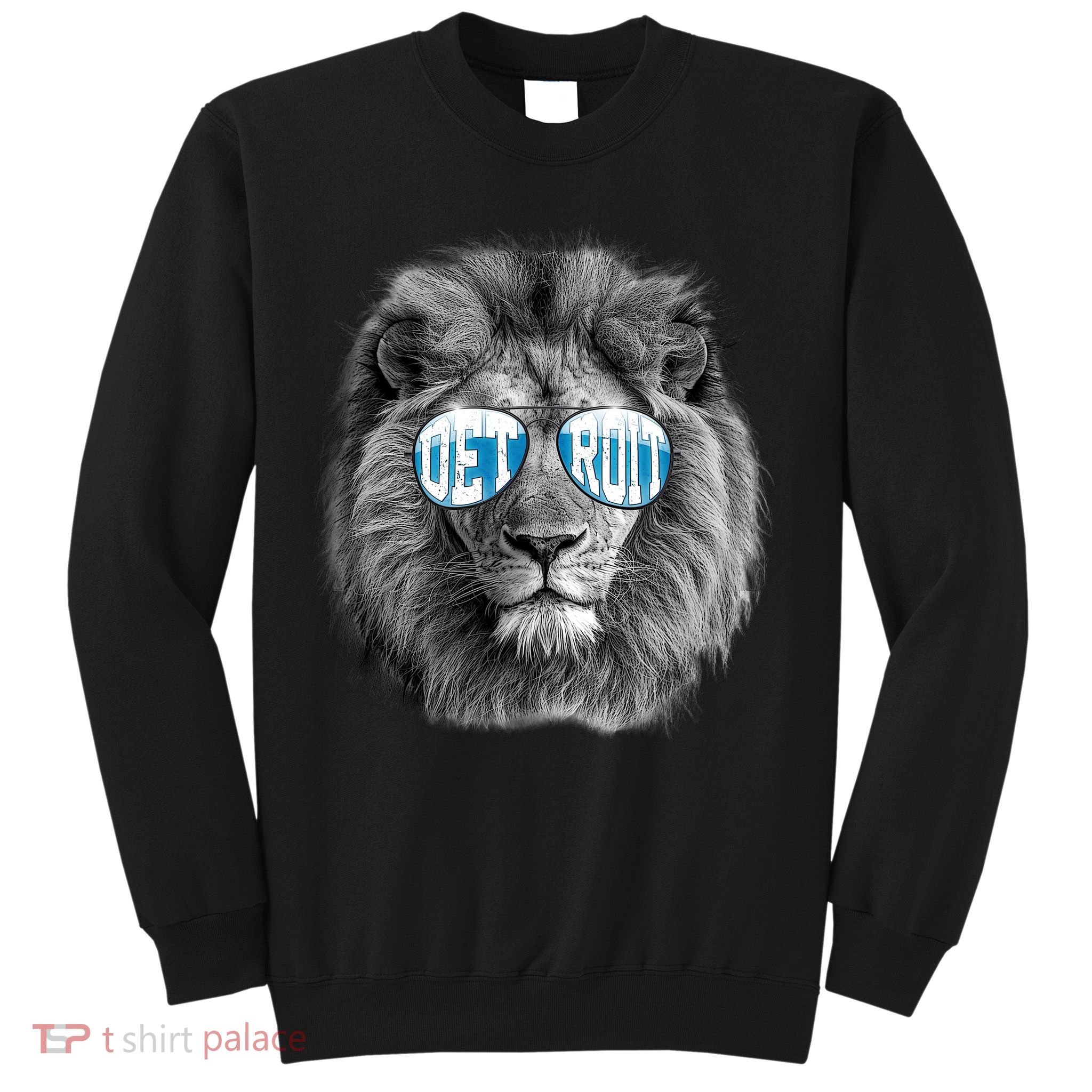 Cool Lions Football Sports Fan Sweatshirt