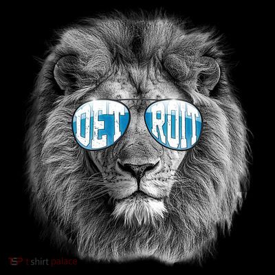 Cool Lions Football Sports Fan T-Shirt