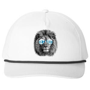 Cool Lions Football Sports Fan Snapback Five-Panel Rope Hat