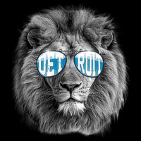 Cool Lions Football Sports Fan Poster