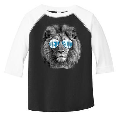 Cool Lions Football Sports Fan Toddler Fine Jersey T-Shirt