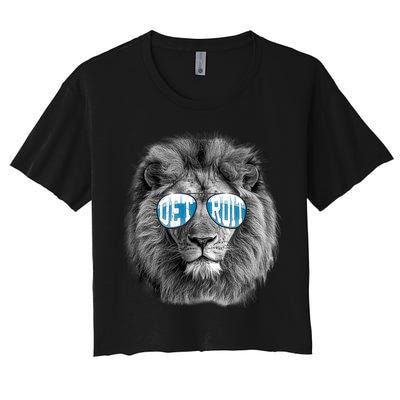 Cool Lions Football Sports Fan Crop Top