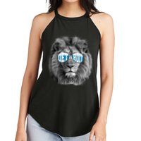 Cool Lions Football Sports Fan Women's Perfect Tri Rocker Tank