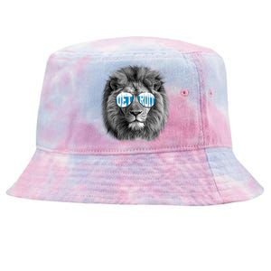 Cool Lions Football Sports Fan Tie-Dyed Bucket Hat