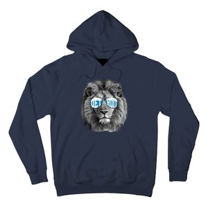 Cool Lions Football Sports Fan Hoodie