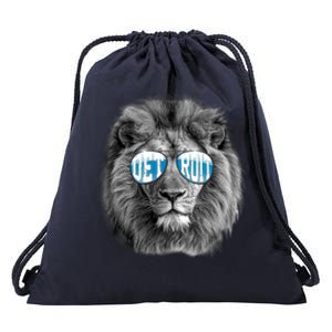 Cool Lions Football Sports Fan Drawstring Bag