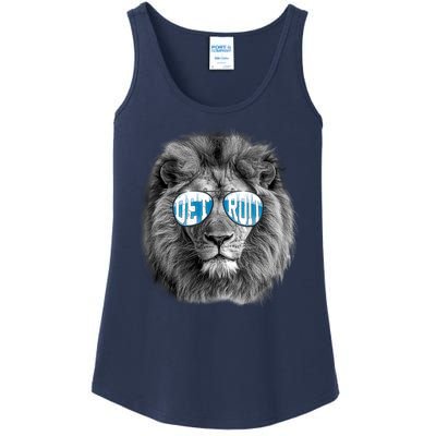 Cool Lions Football Sports Fan Ladies Essential Tank