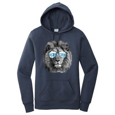 Cool Lions Football Sports Fan Women's Pullover Hoodie