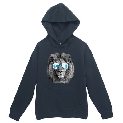 Cool Lions Football Sports Fan Urban Pullover Hoodie