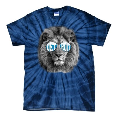 Cool Lions Football Sports Fan Tie-Dye T-Shirt