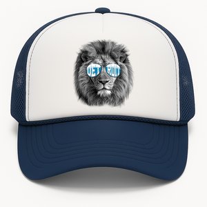 Cool Lions Football Sports Fan Trucker Hat