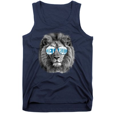 Cool Lions Football Sports Fan Tank Top