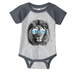 Cool Lions Football Sports Fan Infant Baby Jersey Bodysuit