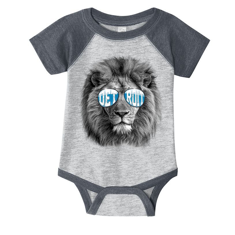 Cool Lions Football Sports Fan Infant Baby Jersey Bodysuit