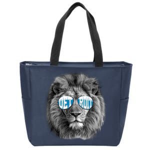 Cool Lions Football Sports Fan Zip Tote Bag