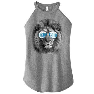 Cool Lions Football Sports Fan Women's Perfect Tri Rocker Tank