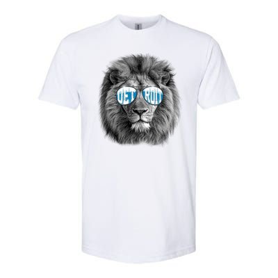 Cool Lions Football Sports Fan Softstyle CVC T-Shirt