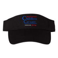 Cat Ladies For Kamala Childless Cat Lady Valucap Bio-Washed Visor